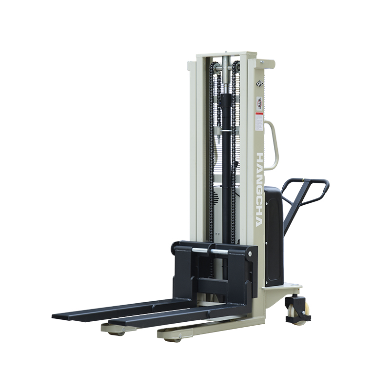 Elevador apilador de paletas semi eléctrico HANGCHA 1,6 m