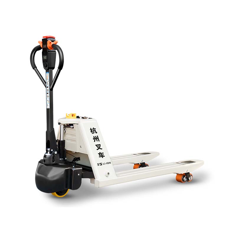 Serie Hanyue 1,5 toneladas de batería de litio eléctrica para transpaleta 48v10ah
