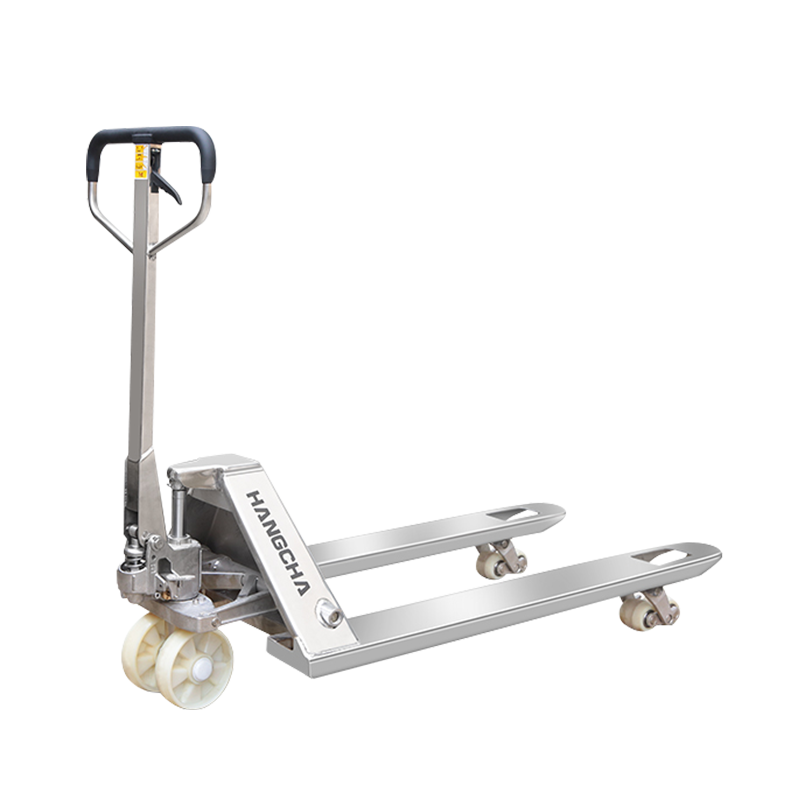 Transpaleta hidráulica manual de acero inoxidable 304